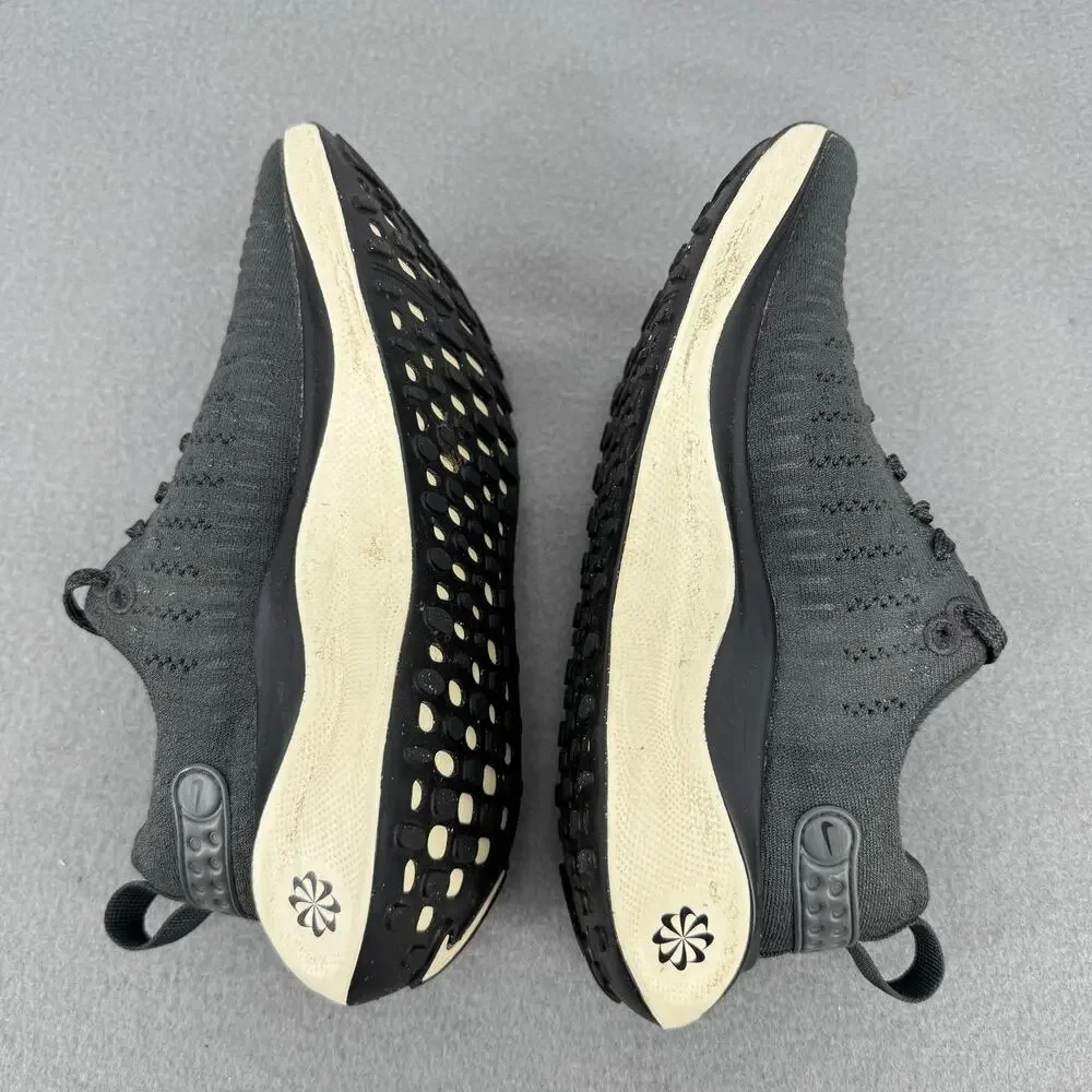 Nike ReactX Infinity Run 4 Womens 7 Black Gold Running Shoes DR2670-006